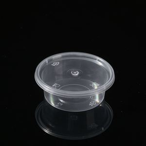 Emballage jetable écologique en plastique PP sans BPA, petit format S, pour la restauration rapide, les sauces et les confitures - Product Image 2