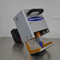 Marcadora Portátil de Puntos Metálicos, para Códigos VIN/Número de Chasis/Fecha, Máquina de Marcado Eléctrico Multifuncional Táctil