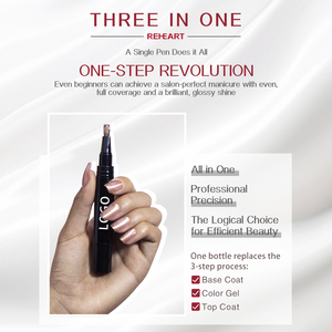 REHEART 2026 Nuevo Esmalte de Uñas en Gel de un Solo Paso, No Necesita Base ni Capa Superior, <span class=keywords><strong>3</strong></span> en 1, Esmalte Magnético UV LED Removible - Product Image 2