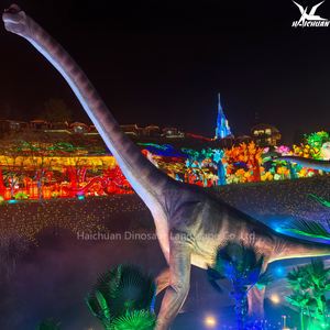 Haichuan büyük mekanik dinozor modeli trambolin parkları için tam boy hareketli dinozor satış dayanıklı köpük yapılmış - Product Image 3