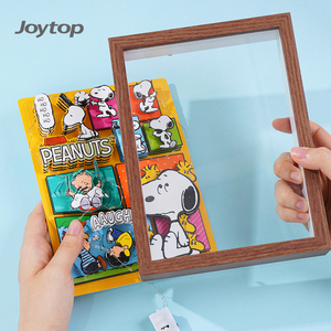 Joytop Vente en gros Cadre photo 3D personnalisé Snoopy Adventure - Décoration créative de la maison en dessin animé - Product Image 5