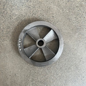 Plowing V-Belt <b>Pulley</b> 1051 Single A-Belt Gray Iron 200 Air Compressor Spare Part - Product Image 2