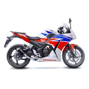 Sistema de escape de motocicleta de edición negra para Honda CBR 300 R 2014-2017 2016 2016 - Product Image 1