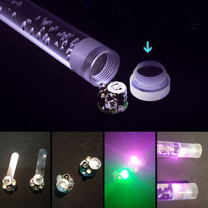 Konix Fuente de la fábrica Burbuja Acrílico <span class=keywords><strong>Rod</strong></span> Vicfirth Drum Sticks Professionnel Electric Flash Light Led Drumsticks - Product Image 3