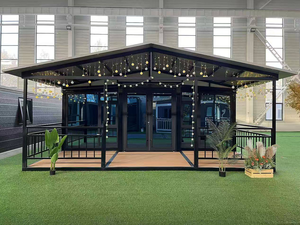 Luxury Modern <b>Prefab</b> Portable Mobile Container Office <b>House</b>, Expandable 20- and 40-Foot Compact Expandable <b>Prefab</b> <b>House</b> - Product Image 1