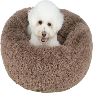 Vente en gros – Nouveau style 2025 – Lit pour animaux de compagnie super doux en forme de donut – Tapis en velours moelleux lavable de haute qualité pour chien – Portable avec imprimé - Product Image 4