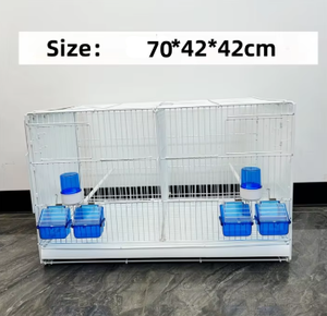 Open Dak Handgemaakte Draad Ijzeren Papegaai 2 Stapels Papegaaien Kooi Vogel Dragers Huisdier Kooi Producten - Product Image 4