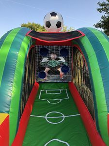 Juego de Portero Inflable Directo de Fábrica con Soplador, de PVC Vinílico Comercial, con 4 Objetivos para Remate, para Interiores y Exteriores, para Alquiler - Product Image 5