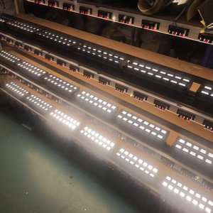 Hot bán đen Nhôm Cơ thể đèn theo dõi ánh sáng 100 wát lumen cao LED tuyến tính ánh sáng theo dõi cho kệ siêu thị - Product Image 5