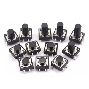 20 cái Tactile tact Mini đẩy nút chuyển đổi Micro 12x12 12*12*4.3mm 5mm 6 7 8 9 10 11 12 13 14 15 16 mm 4pinc tact chuyển đổi - Product Image 1