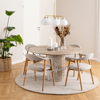 Chaise de salle à manger de loisir simple en bois massif d'Amérique du Nord en frêne au design moderne chaise en bois de frêne pour salle à manger