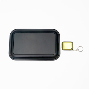 High Standard Quality Custom Printing Metal Tinplate <b>Rolling</b> Tray Food Safe Waterproof Serving for for Smoking Accessories Logo - Product Image 3