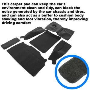 Ensemble de 6 tapis gris pour <span class=keywords><strong>Jeep</strong></span> Wrangler <span class=keywords><strong>YJ</strong></span> LH & RH avant et arrière 86-95 - Product Image 5