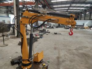 Boblift עגורן 0.8t קיבולת הידראולי בום שליטה מרחוק מיני מנוף 12 אספקת חשמל - Product Image 4