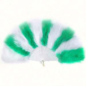 Abanico de Plumas de Avestruz Teñidas al por Mayor para Uso en Danza - Product Image 3