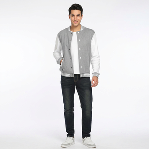 Chaqueta Varsity Ligera para Hombre con Cuello Alto, Cálida para Invierno, con Logotipo Personalizado, Etiqueta Privada, para Uso Casual, Último Diseño - Product Image 1