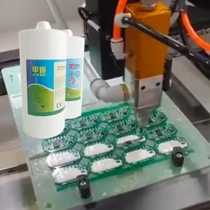 RTV netral self-leveling PCB silikon penuangan sealant papan sirkuit pot sealant untuk komponen elektronik sensor relay