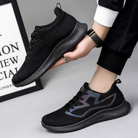 Chaussures pour hommes noires, style gris, nouvelle collection, décontractées, sportives, en PVC, à lacets, pour l'extérieur, acceptant les services OEM ODM, modèle ZX185 haut de gamme