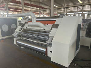 Machine à fabriquer des gobelets en carton ondulé à simple face, à deux couches, à simple face, à flûte simple, pour boîte à pizza - Product Image 1