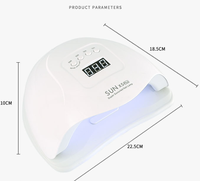 Sèche-ongles Sunkin SUNX5 Plus 120W personnalisable, séchage rapide en 10 secondes, mode indolore, personnalisation du logo couleur, utilisation à domicile ou en salon, 36 LED UV