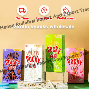 Venta al por mayor 55g Snack Pocky Snacks exóticos Varios sabores Chocolate Galletas Salud Galletas - Product Image 2