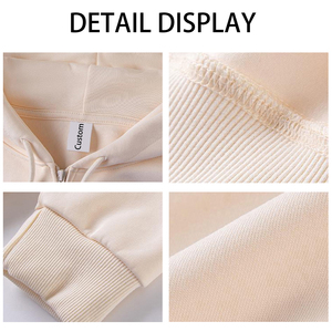 Fabricants de sweats à capuche personnalisés ODM/OEM avec logo imprimé, sweats en molleton de coton, sweats à capuche zippés, broderie, sweats à capuche pour hommes - Product Image 3