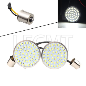 RACEPRO RP6640-1001RR Luces Traseras LED Dobles Ámbar Blanco Rojo con Señales de Giro para Harley Sportster Dyna Touring Softail - Product Image 4