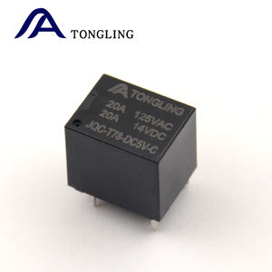 自動車用高出力5V 5ピンミニチュアJQC-T78 20Aカーリレー - Product Image 2
