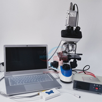 Système d'analyse de la qualité du sperme des mammifères HC-B028V Analyseur de sperme canin Microscope vétérinaire Analyseur de sperme pour chien chat