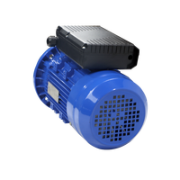 Moteur à induction asynchrone électrique à courant alternatif à 4 pôles à haut rendement monophasé 115/120V IC411 bride de coque en aluminium de refroidissement