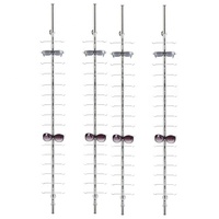 Best Price Other Optics Instruments Sunglasses Display Matel Customized Glasses Display Rack on the Wall