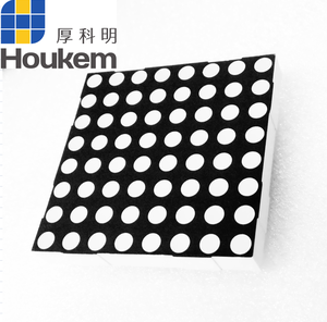 畅销 <span class=keywords><strong>2.3</strong></span> 英寸 8x8 点阵 LED 显示屏 HOUKEM-23088-BSR 共阴极 - Product Image 1