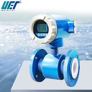 Hua guize đường ống lưu lượng kế điện từ axit kiềm chống ăn mòn chống tắc nghẽn nước thải lưu lượng kế - Product Image 1