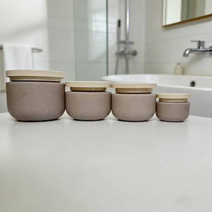 Gommage exfoliant personnalisé OEM dans des pots en HDPE au toucher velours, rechargeables, options multi-tailles, gommage en marque privée - Product Image 4