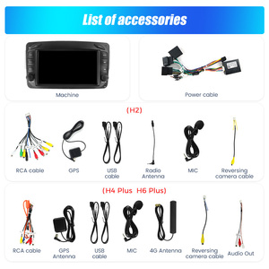 <span class=keywords><strong>Autoradio</strong></span> multimédia MEKEDE Car-play Auto avec WiFi BT 6+128G <span class=keywords><strong>GPS</strong></span> FM pour <span class=keywords><strong>Mercedes</strong></span> Benz <span class=keywords><strong>CLK</strong></span> W209 W203 W463 <span class=keywords><strong>W208</strong></span> 7 pouces - Product Image 3