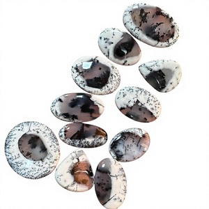 Natural Dendritic <b>Opal</b> Loose Gemstone Cabochon Polished Mix Shape All Size Crystal Cabochon For Jewellery Pendant Making Stone - Product Image 1