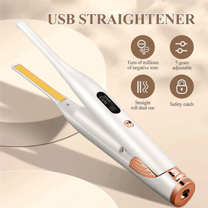 Schnur loser Haar glätter mit LED-Display Lockens tab für Barthaar Tragbarer Haar glätter für Damen - Product Image 5