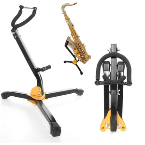 thumbnail image 2 of Adjustable Saxophone Stand - Folding Alto/Baritone Sax Holder With Secure Grip 2 of 6
