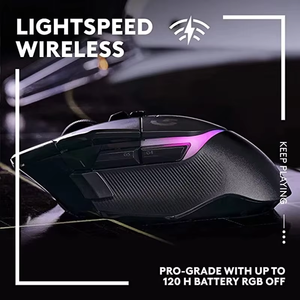 เมาส์เกมมิ่งไร้สาย Logitech G502X PLUS แบบสองโหมด น้ำหนักเบา ออกแบบตามหลักสรีรศาสตร์ ไฟ RGB Backlight เซ็นเซอร์ HERO 25K สำหรับอีสปอร์ต - Product Image 4