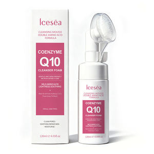 Mousse Nettoyante Icesea Coenzyme Q10 120ml, Mousse Nettoyante aux Acides Aminés avec Brosse Intégrée, Vente en Gros OEM - Product Image 6