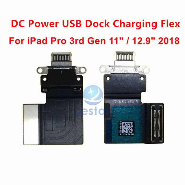 DC Power USB Dock Charging Port Connector Flex Cable for iPad Pro 3rd Gen 11" A1980 A1934 A2013 12.9" A1876 A1895 A2014