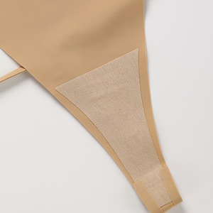 Sous-vêtements Tanga de haute qualité, sexy, en forme de T, imprimé léopard, antibactérien, taille basse, usage quotidien, bretelles fines, séchage rapide, sans couture, ODM - Product Image 5