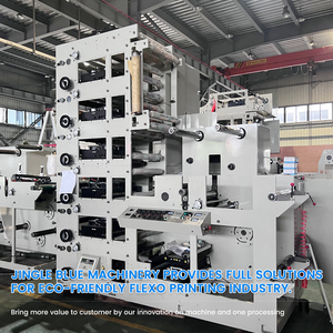 High Speed 40-60m/min Roll to Roll Flexographic <b>Printing</b> <b>Machine</b> for Multi Color Sticker <b>Label</b> Production - Product Image 5