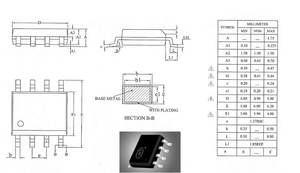 WT588 WT588F02A-8S SOP8 Voice Recorder IC Chip DAC PWM Ausgang Programmier barer Sound Chip für Reiskocher Elektronische Schlösser Sound Chi - Product Image 3