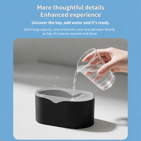 Humidificateur ultrasonique et diffuseur d'aromathérapie à flamme simulée pour la maison, USB, capacité 101-200 ml, fonctionnement silencieux 30 dB – Offre Spéciale