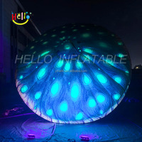 Grand accessoire de champignon gonflable à Led décor de champignons de festival d'éclairage champignon gonflable géant pour la décoration de fête en plein air