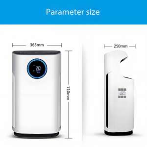 Désinfectant d'air intelligent - Design carré portable de grande taille |   Économies d'énergie et flexibilité pour un usage domestique et hospitalier - Product Image 5