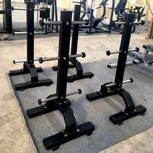 Gym Accessoires Thuisgebruik Stalen Opbergrek Verticale Plaat Boom Voor Gewicht Platen Rack Machine