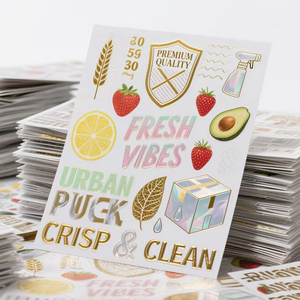 Custom Holographic <b>Sticker</b> Waterproof Adhesive Label Die Cut <b>Sticker</b> Pack Customs Cartoon Anime UV Vinyl <b>Stickers</b> <b>Sheet</b> - Product Image 3