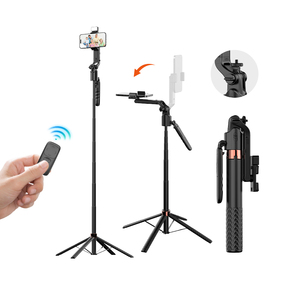 <span class=keywords><strong>ADYSS</strong></span> A101 Ai Intelligent Auto Face Tracking Selfie Stick Trépied Porte-téléphone Rotation 360° pour la prise de photos et le streaming en direct - Product Image 1